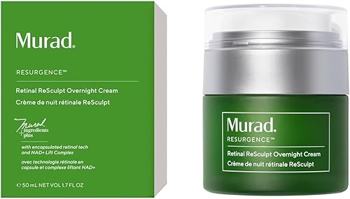 Murad Retinal ReSculpt Overnight Cream – Anti-Aging Face & Neck Cream — Our hands-on testing setup for best retinol serums for se