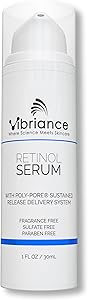 Vibriance Retinol Serum for Face - Reduces Appearance of Deep Wrinkles and Large Pores, En