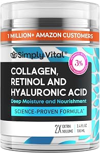Anti-Aging Face Moisturizer with Retinol, Collagen & Hyaluronic Acid - Moisturizer Fac