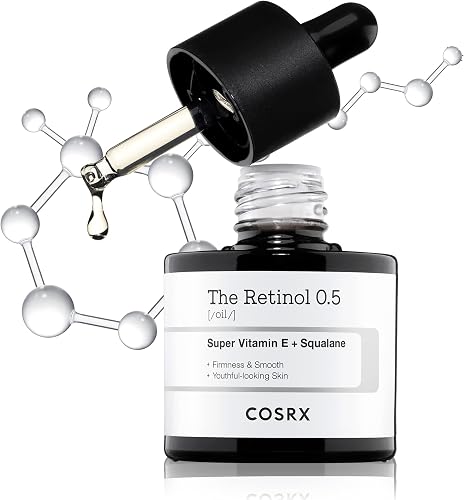 COSRX Retinol 0.5 Oil, Anti-aging Serum with 0.5% Retinoid Treatment f — Our recommended configuration for best results