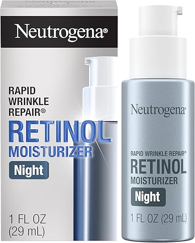 Neutrogena Retinol Face Moisturizer Cream, Rapid Wrinkle Repair, Anti- — Our recommended configuration for best results