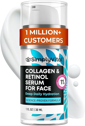 SimplyVital Collagen, Retinol & Hyaluronic Acid Serum - Anti-Aging Moi — Real-world performance testing in action