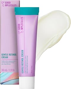 Good Molecules Gentle Retinol Cream - Retinol Night Cream to Minimize Appearance of Fine L