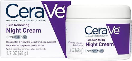 CeraVe Skin Renewing Night Cream, Peptide Complex, Hyaluronic Acid & C — Our hands-on testing setup for maximize benefits luxury r