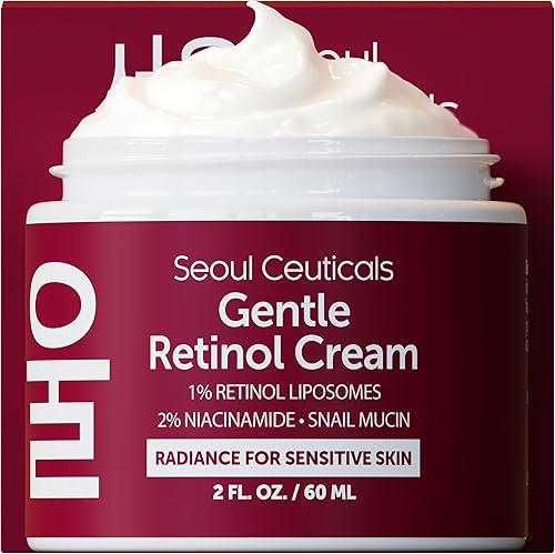 SeoulCeuticals 1% Korean Retinol Night Cream - 97.5% Snail Mucin + 2% — Our recommended configuration for best results
