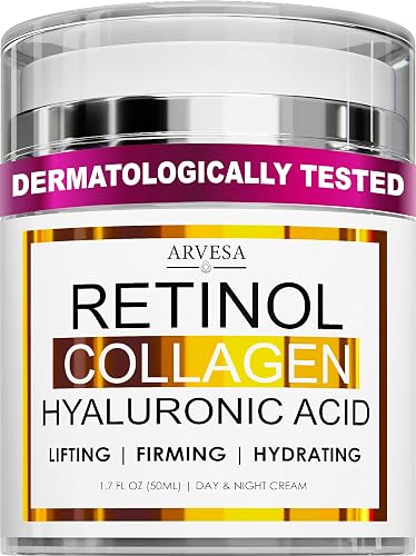Retinol Cream for Face with Collagen and Hyaluronic Acid - Anti Aging — Side-by-side comparison of top picks in this category